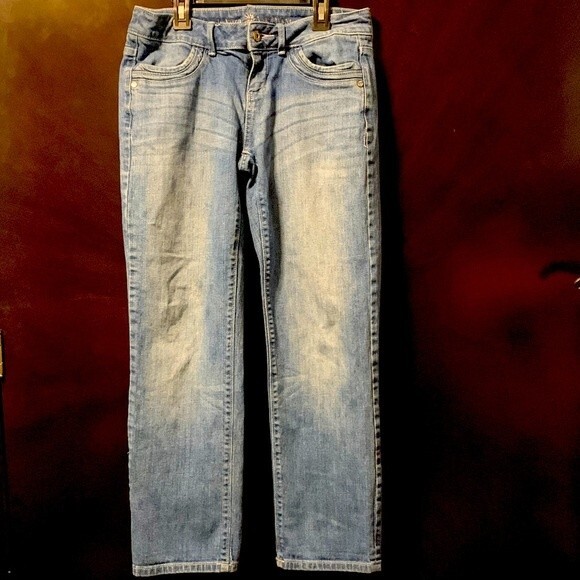 Simply‎ veraVera Wang jeans size 4 cropped/ ankle - Picture 1 of 10